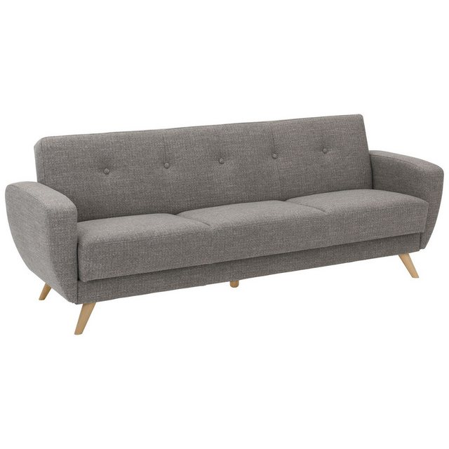 58 aufm Kessel Sofa 3-Sitzer mit Bettfunktion Kaitlyn Bezug Flachgewebe Buc günstig online kaufen