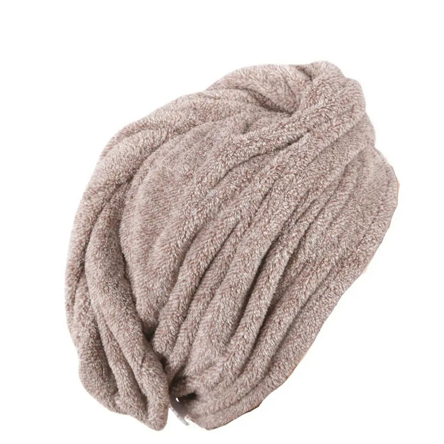 Bestlivings Haarturban 25 x 65 cm 2er Pack Braun günstig online kaufen