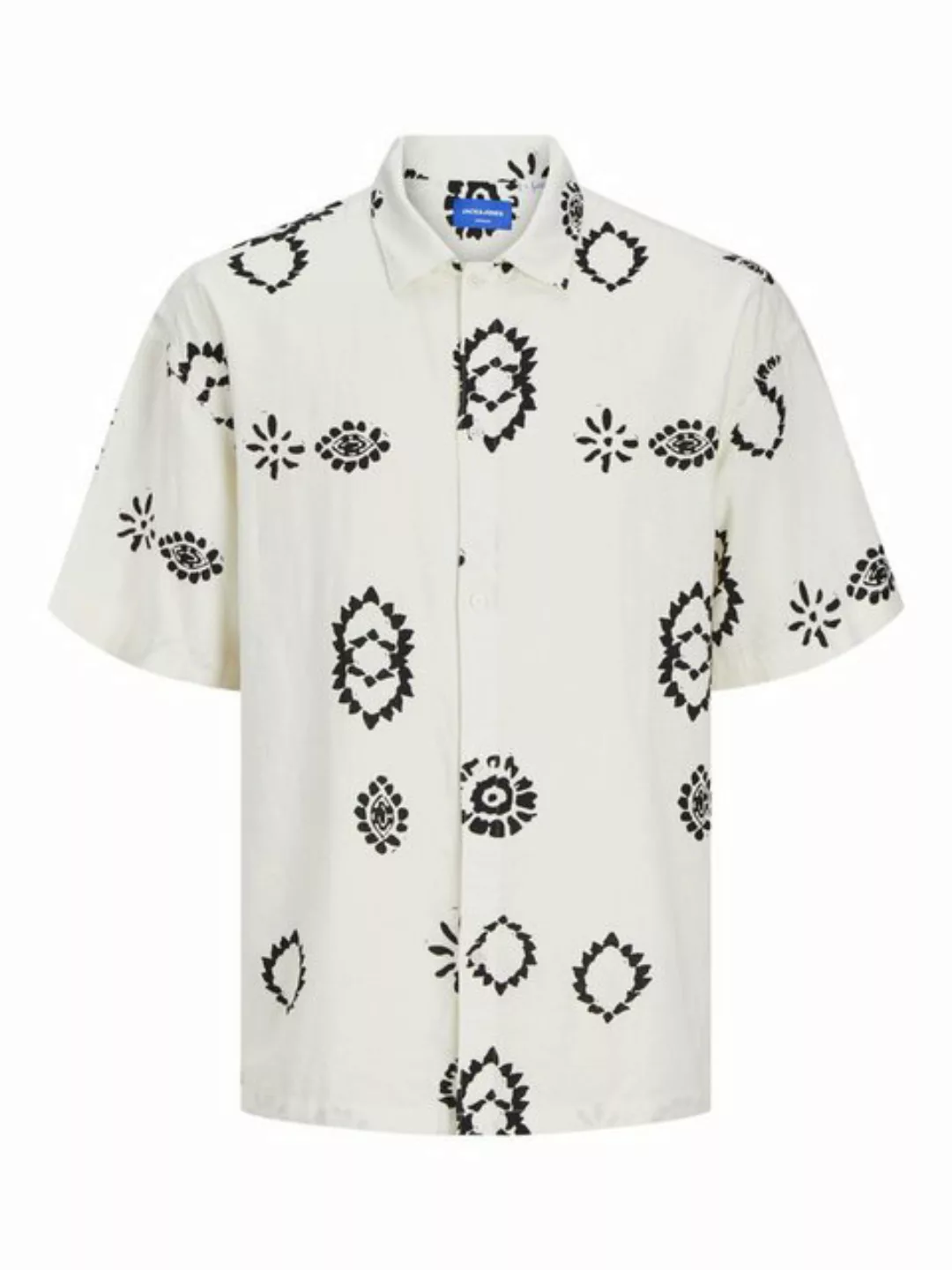 Jack & Jones Langarmhemd JORNOTO LINEN AOP SHIRT SS LN günstig online kaufen