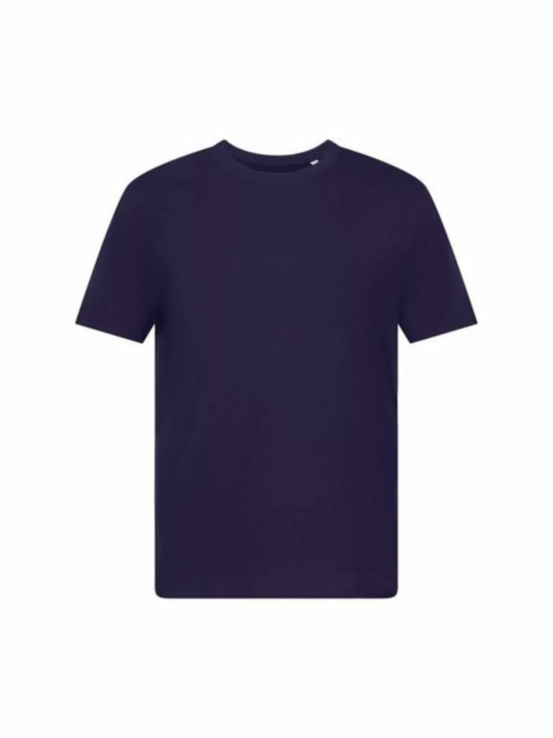 Esprit T-Shirt Rundhals-T-Shirt, 100 % Baumwolle (1-tlg) günstig online kaufen