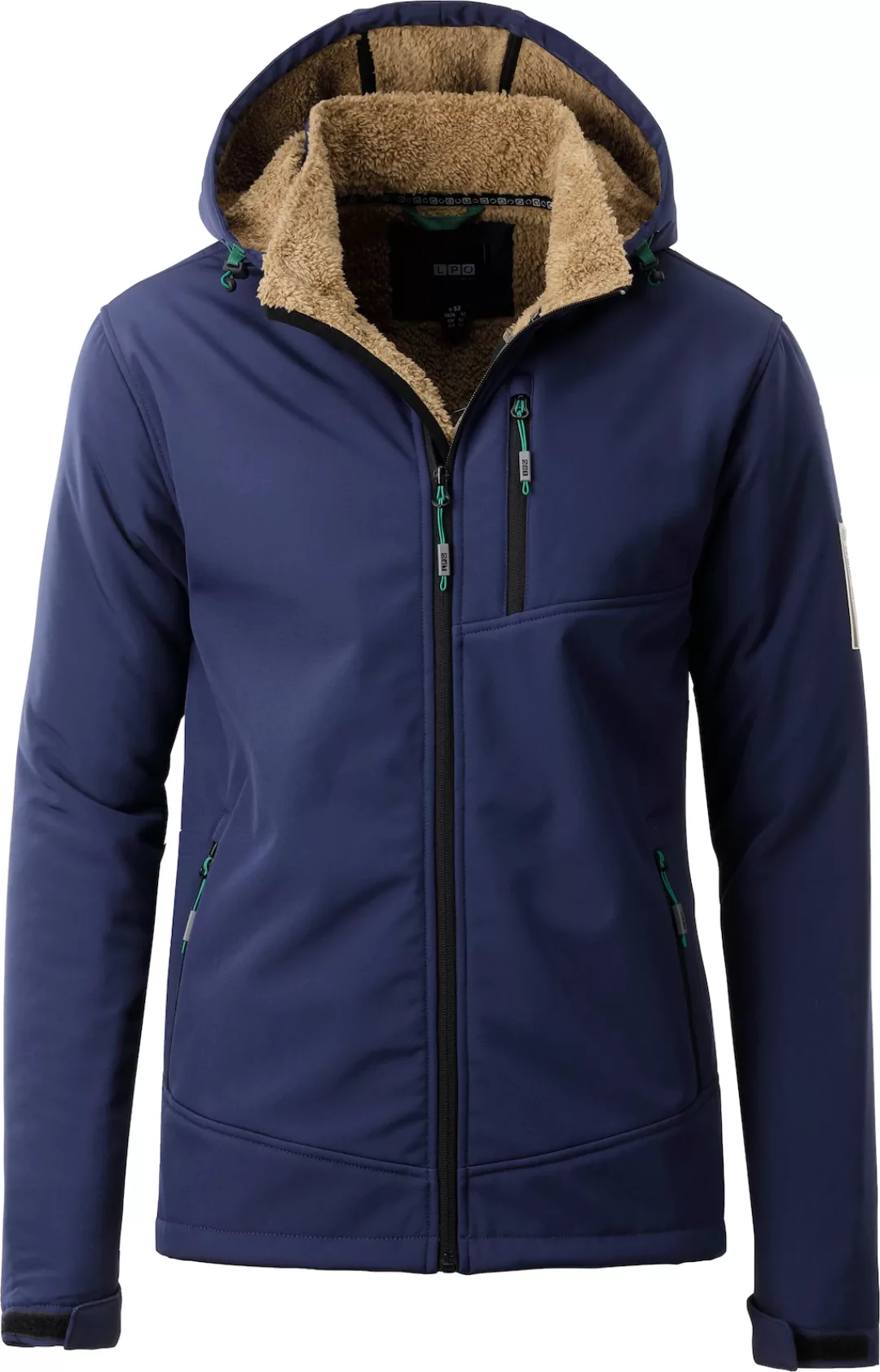 LPO Softshelljacke "DEXTER PEAK III MEN", mit abnehmbarer Kapuze günstig online kaufen