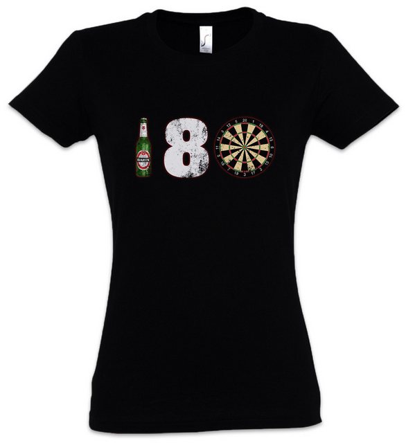 Urban Backwoods Print-Shirt 180 Darts Damen T-Shirt Arrows Dart Target Ziel günstig online kaufen