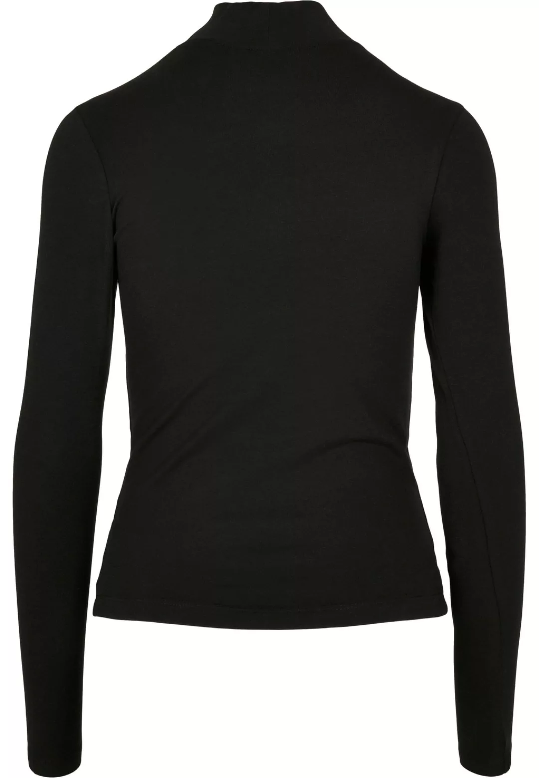 URBAN CLASSICS Langarmshirt "Urban Classics Damen Ladies Cut-Out Turtleneck günstig online kaufen