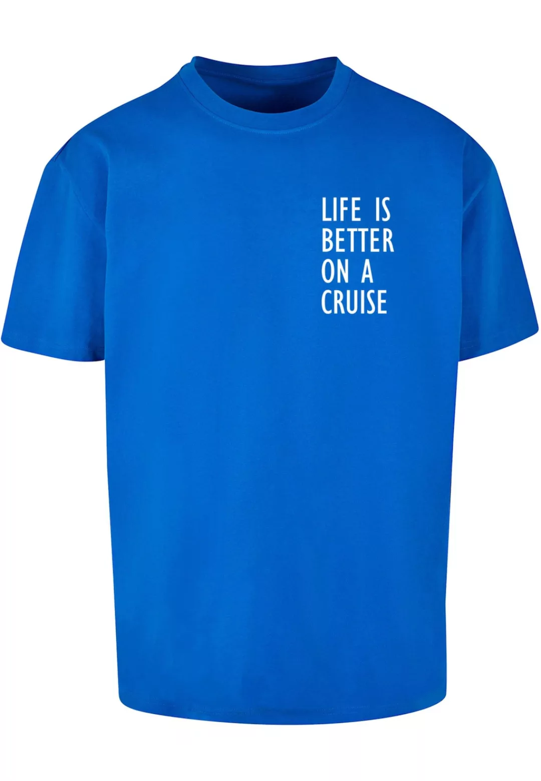 Merchcode T-Shirt "Merchcode Herren Life Is Better Heavy Oversized Tee" günstig online kaufen