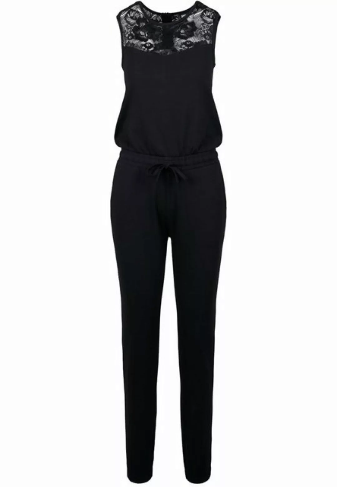 URBAN CLASSICS Jumpsuit "Urban Classics Damen Ladies Lace Block Jumpsuit", günstig online kaufen