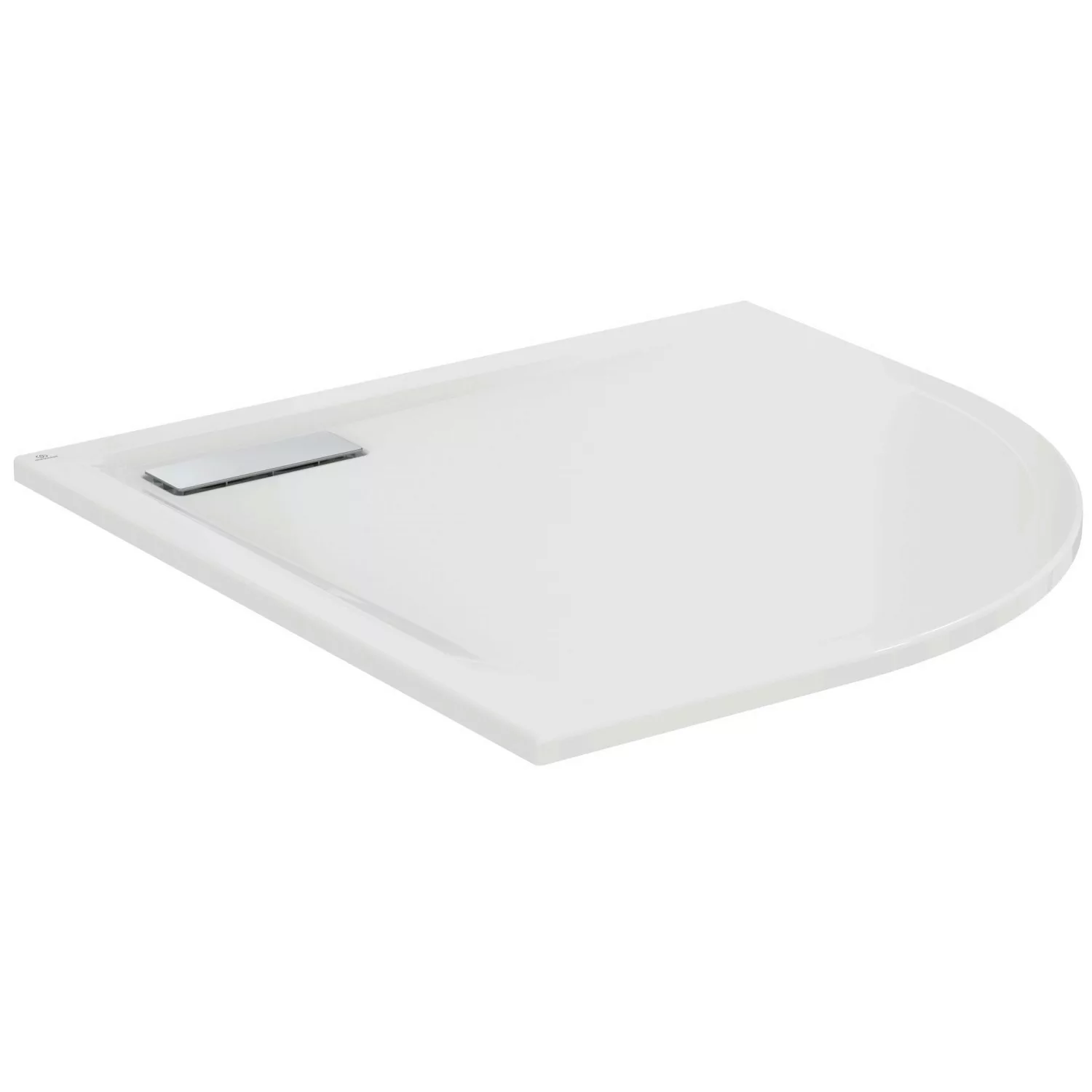 Ideal Standard Viertelkreis-Duschwanne Ultra Flat New 90 cm x 90 cm Weiß günstig online kaufen