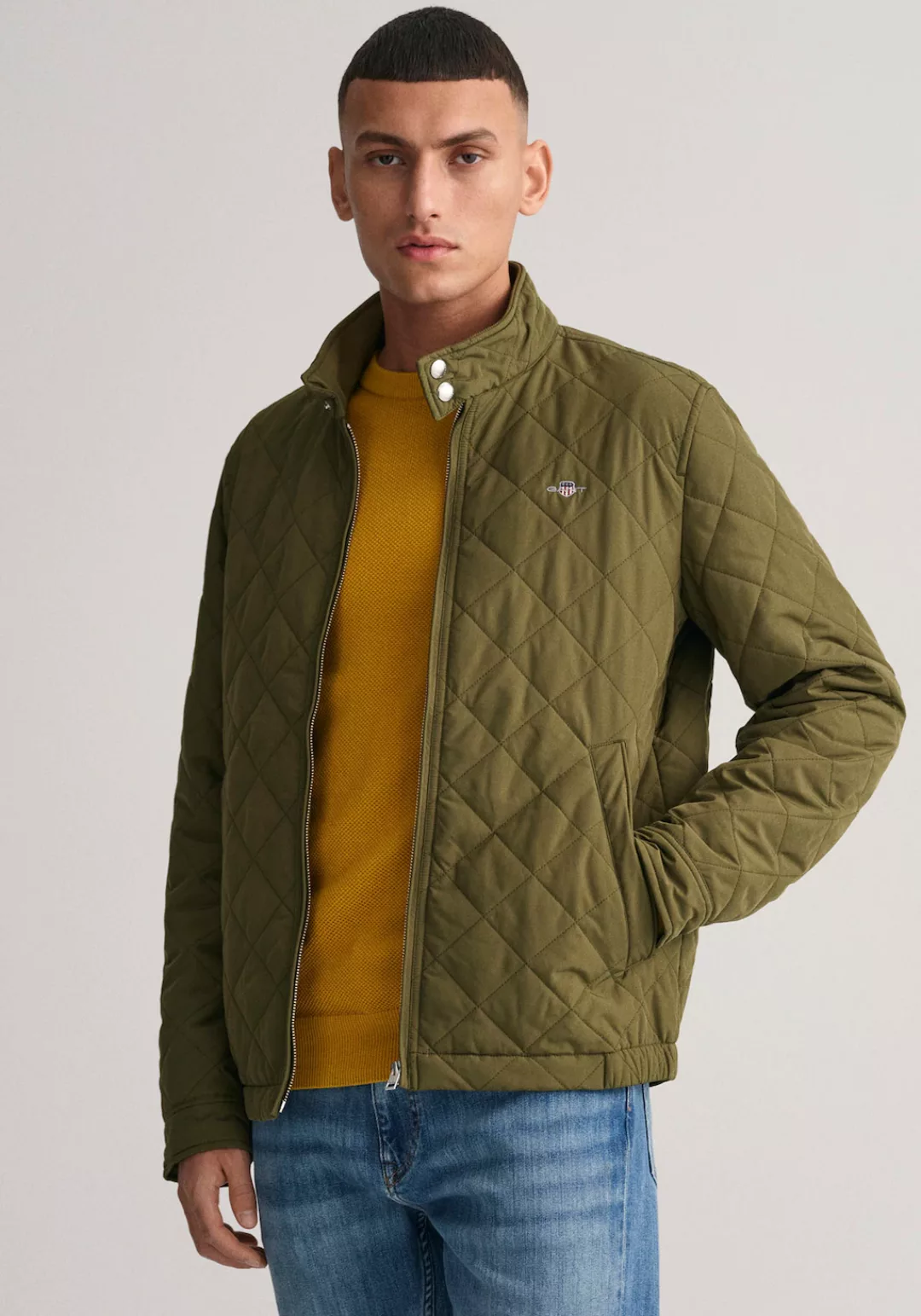 Gant Steppjacke "QUILTED WINDCHEATER", mit Rautensteppung günstig online kaufen