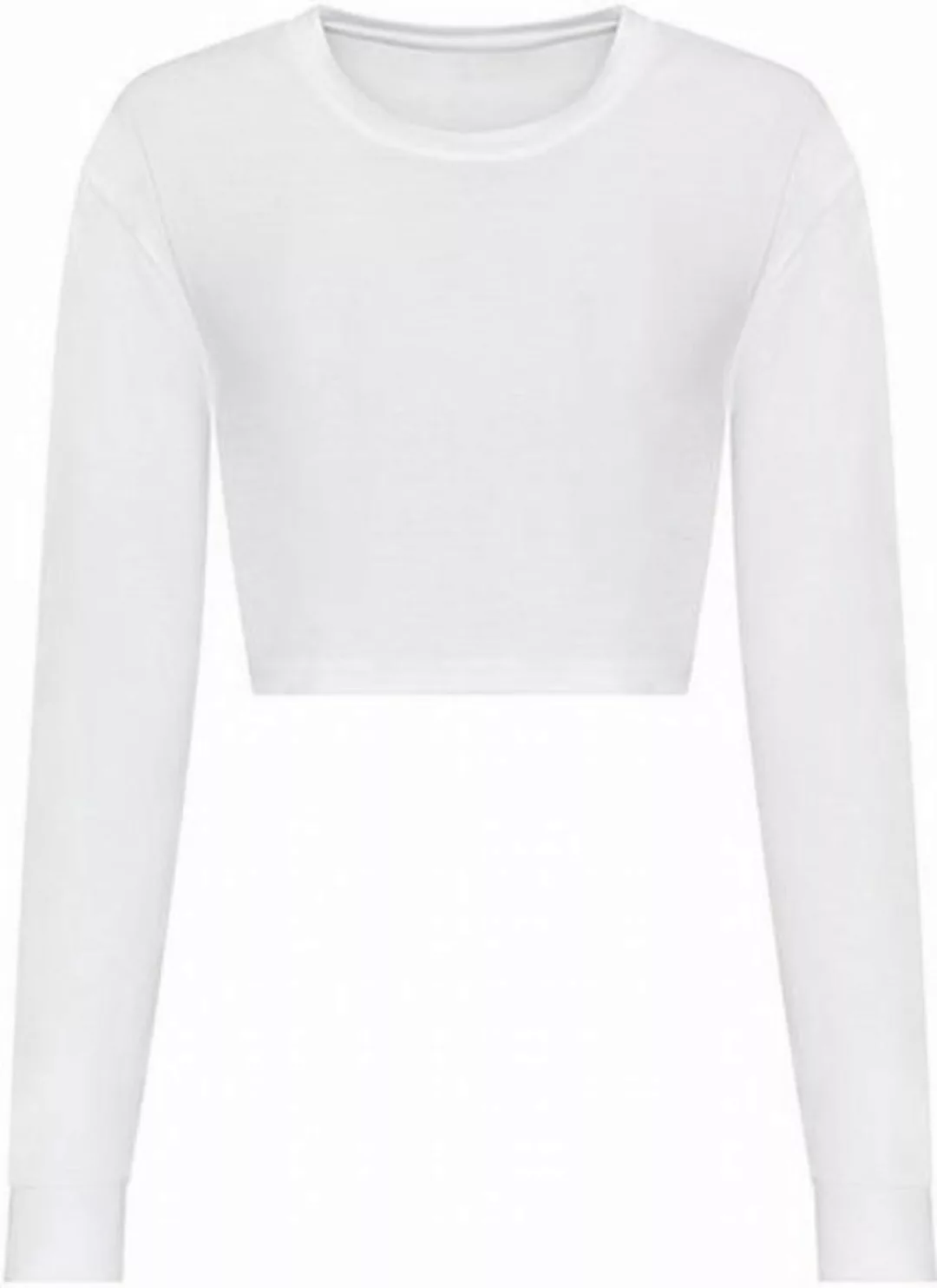 Just Ts Rundhalsshirt Women´s Long Sleeve Cropped T-Shirt günstig online kaufen