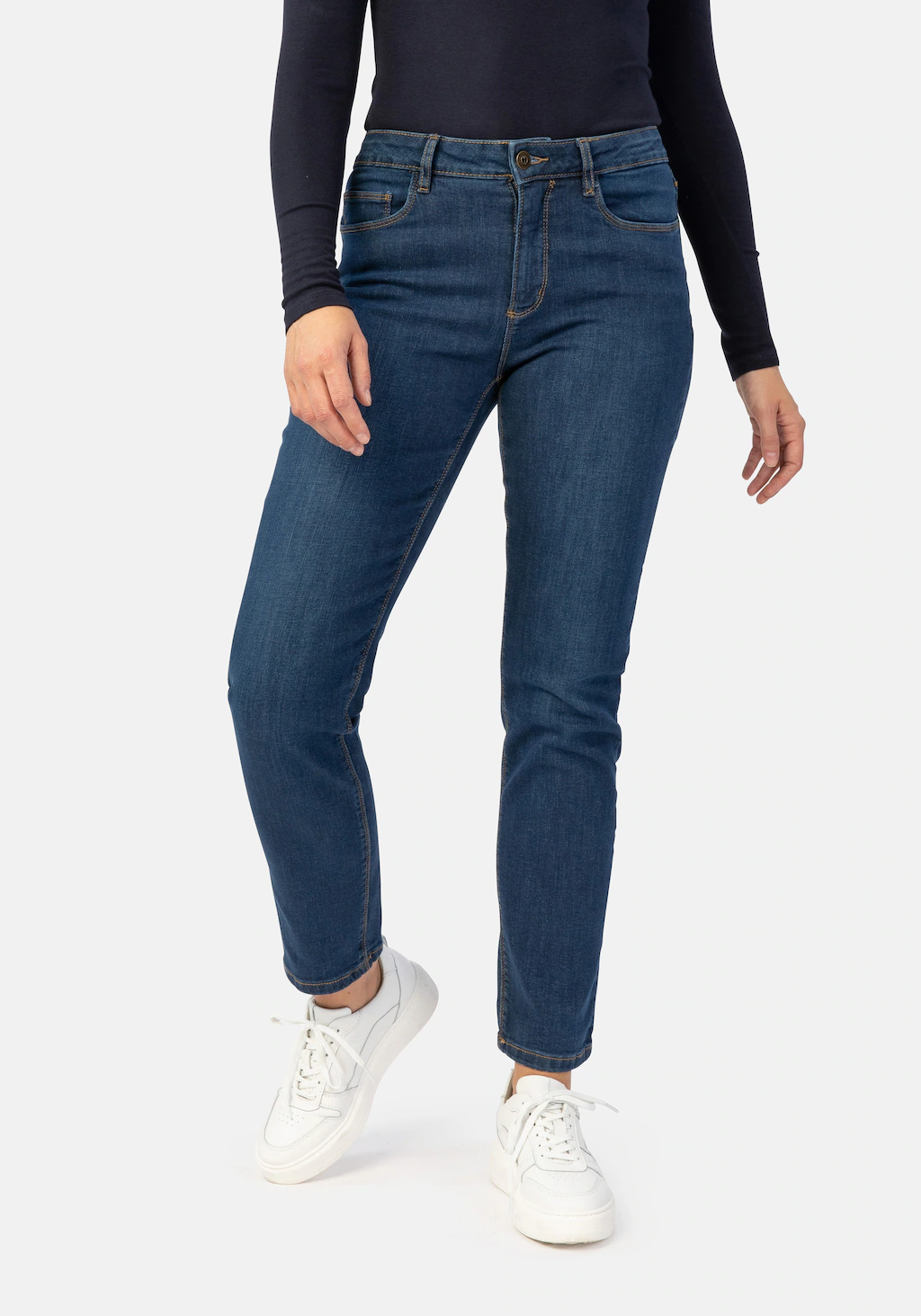 STOOKER WOMEN 5-Pocket-Jeans "Zermatt Denim Straight Fit", Straight Fit Cas günstig online kaufen