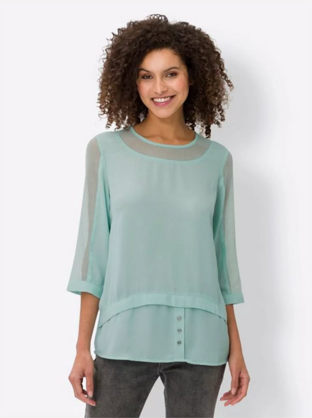 heine Klassische Bluse 2-in-1-Bluse günstig online kaufen