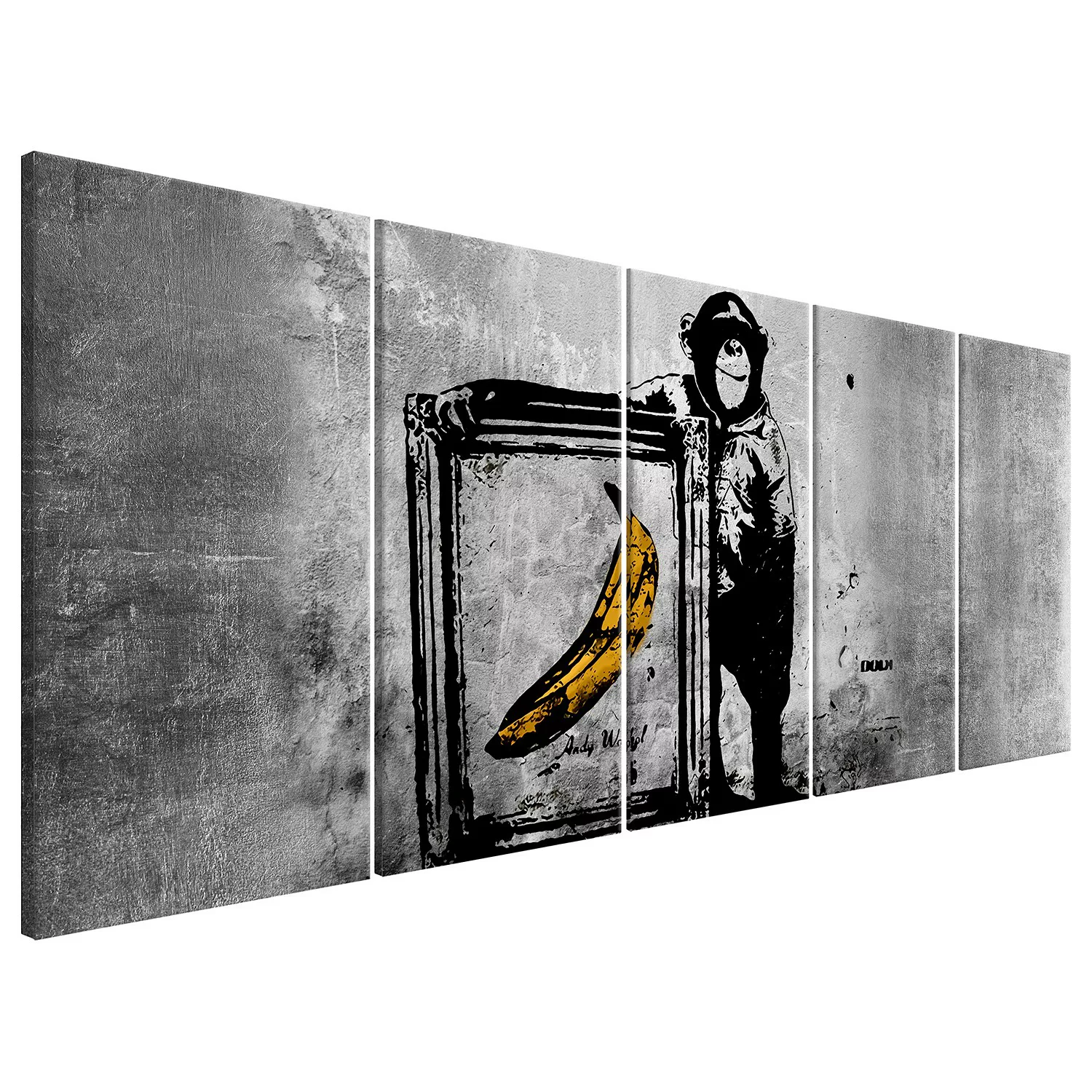 home24 Wandbild Monkey with Frame (Banksy) günstig online kaufen