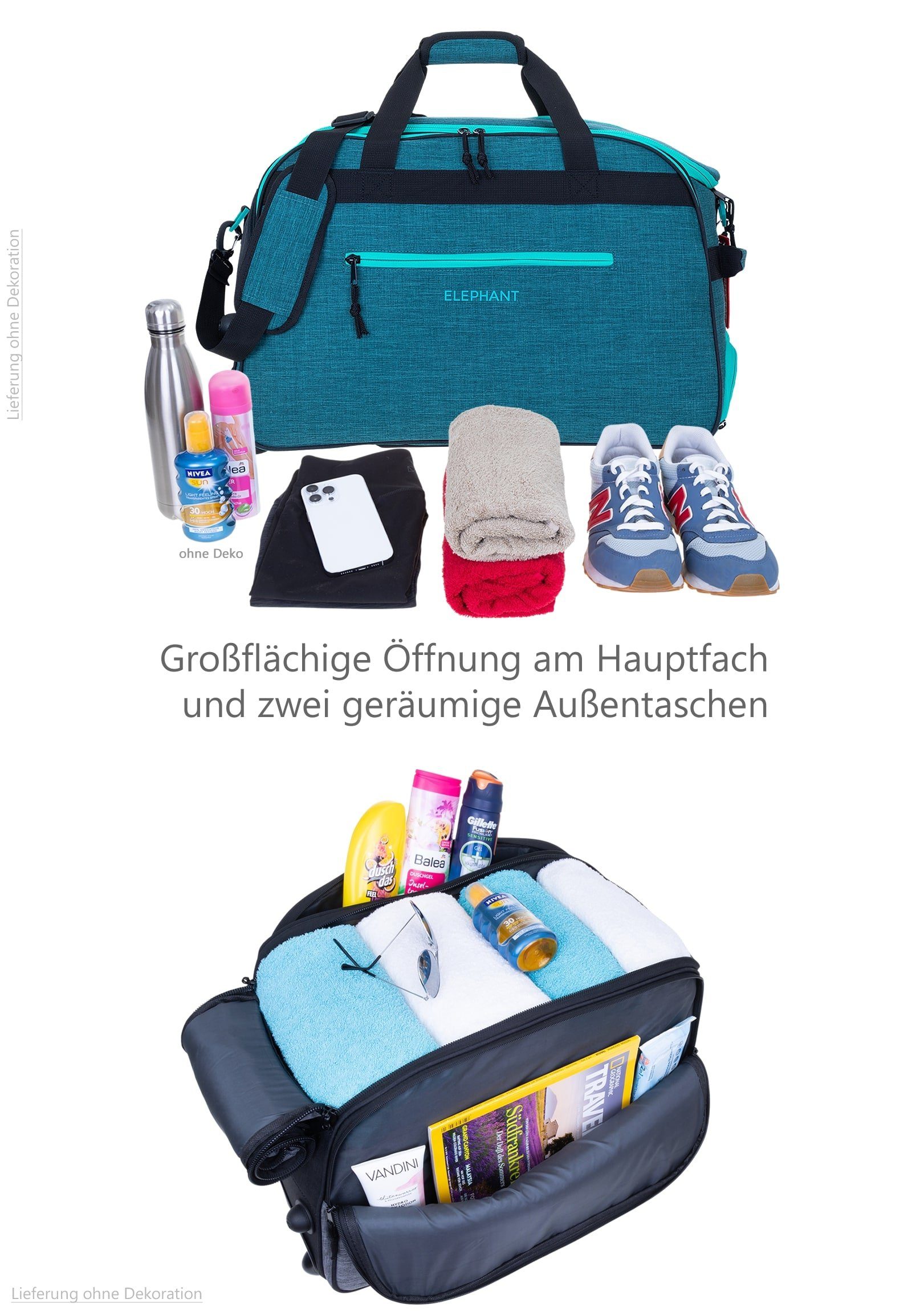 ELEPHANT Trolley Duffle Bag Travel Reisetrolley günstig online kaufen