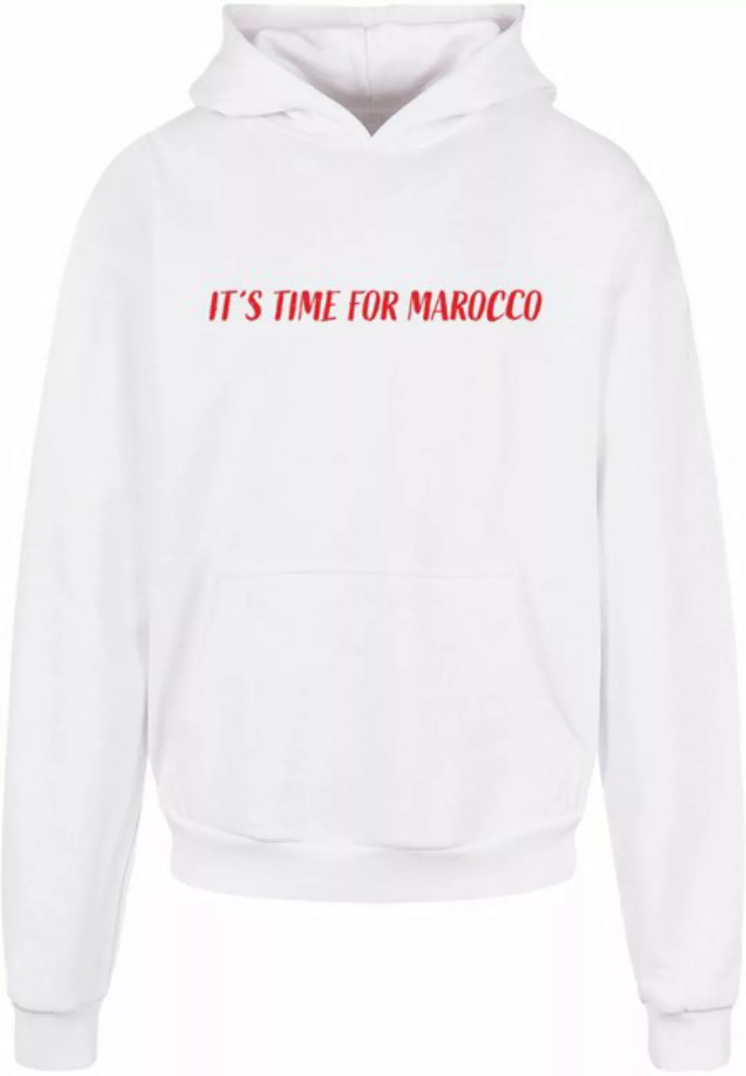 Merchcode Kapuzensweatshirt Merchcode Herren Its Time For Marocco Ultra Hea günstig online kaufen