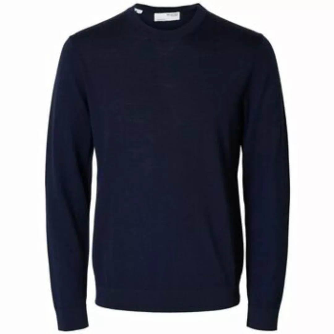 Selected  Pullover 16094647 MERINO CREW-NAVY BLAZER günstig online kaufen