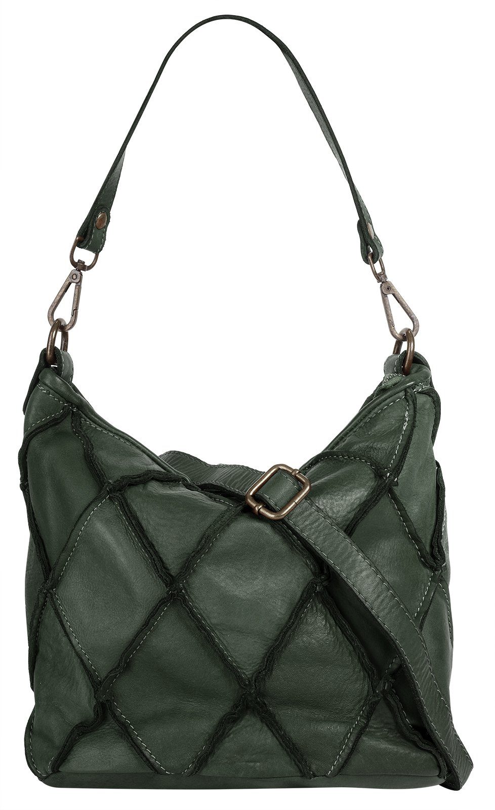 Samantha Look Henkeltasche, echt Leder, Made in Italy günstig online kaufen