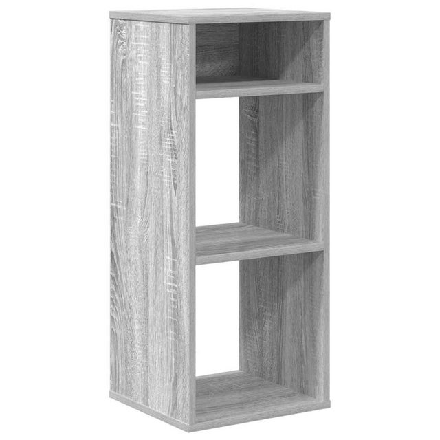 vidaXL Bücherregal Bücherregal Grau Sonoma 34x31x80 cm Holzwerkstoff, 1-tlg günstig online kaufen