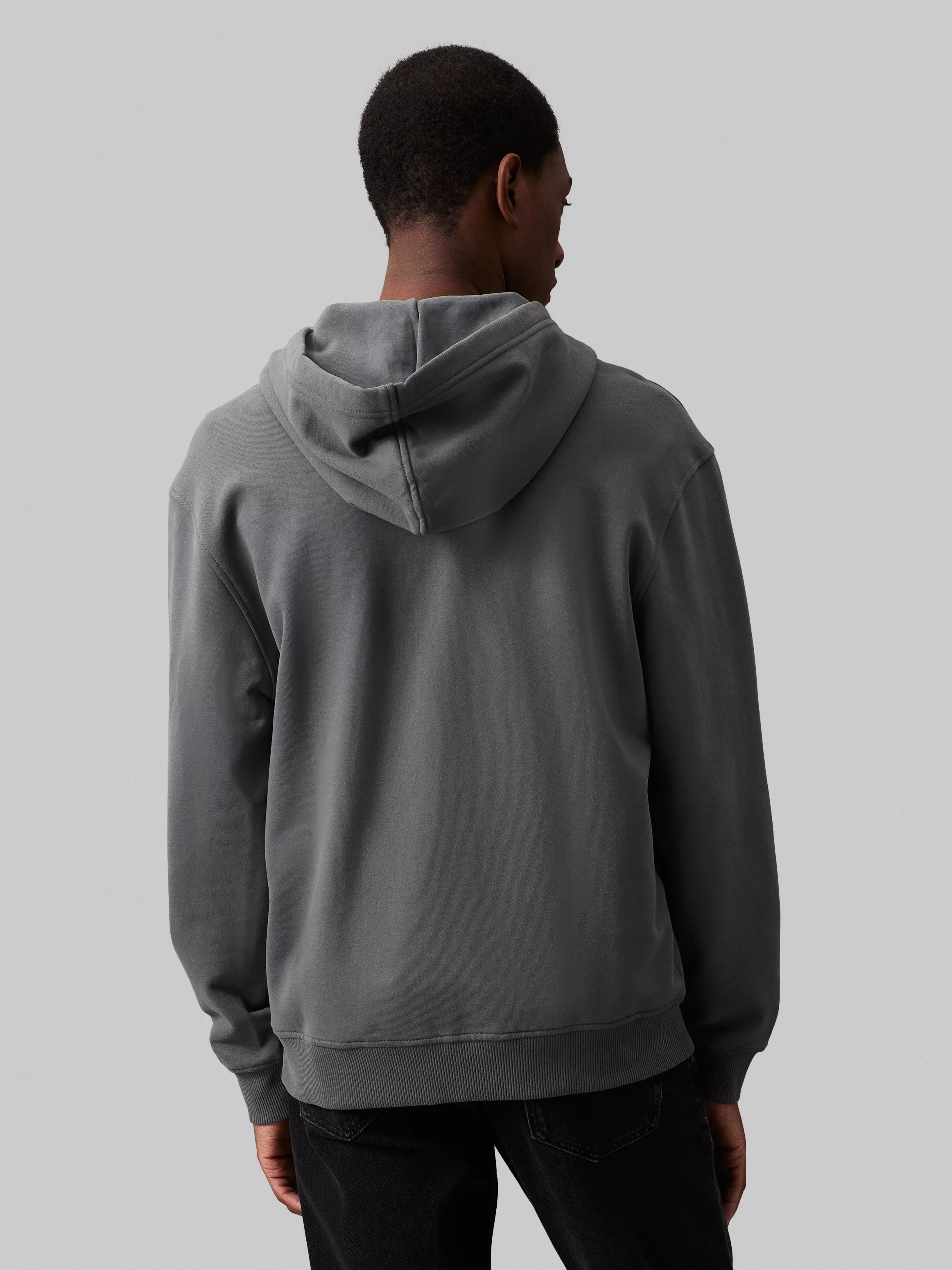 Calvin Klein Jeans Sweatshirt BADGE ZIP THROUGH HOODIE mit Logopatch günstig online kaufen