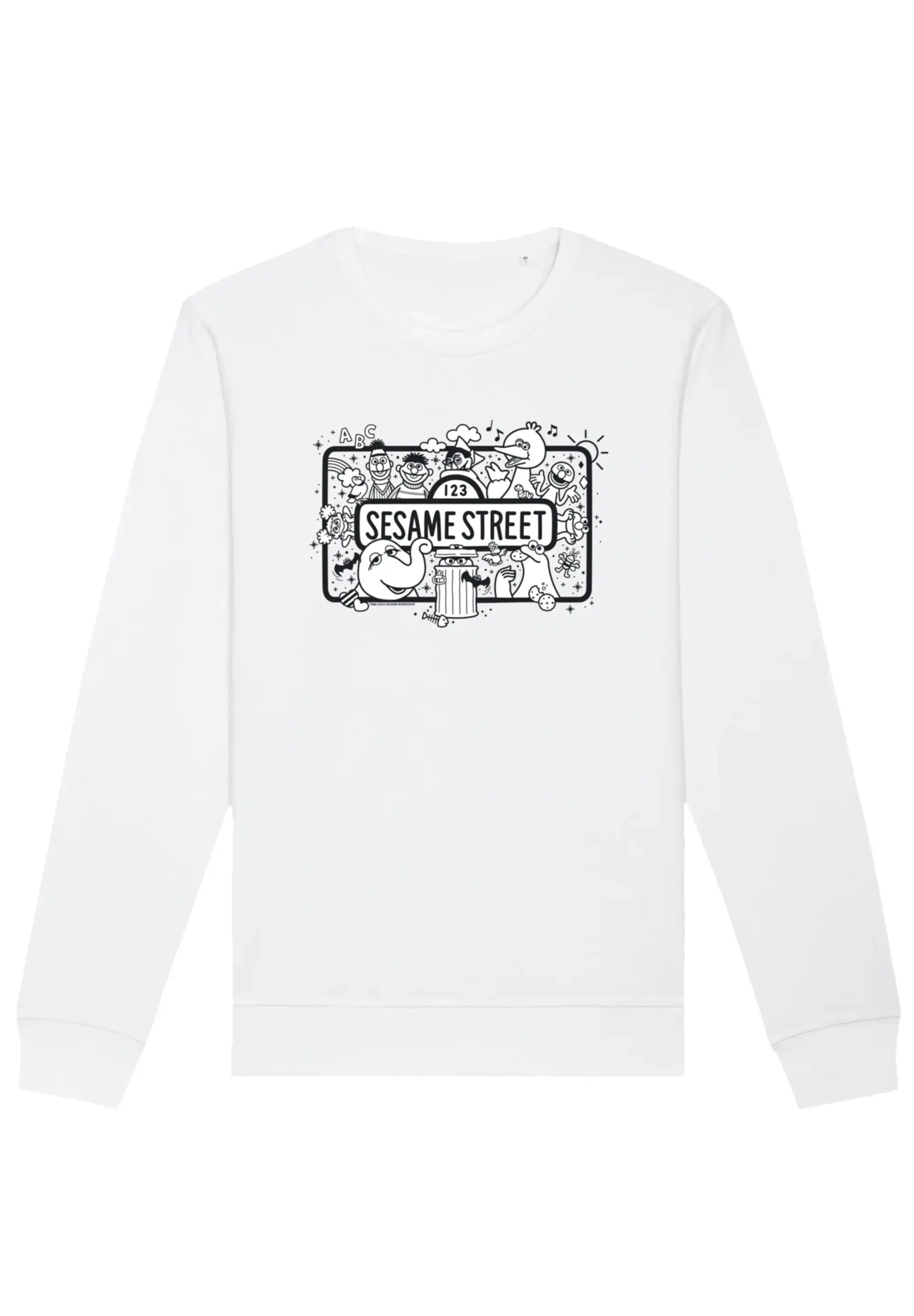 F4NT4STIC Sweatshirt "Sesamstraße Sesame Team", Premium Qualität,Nostalgie, günstig online kaufen