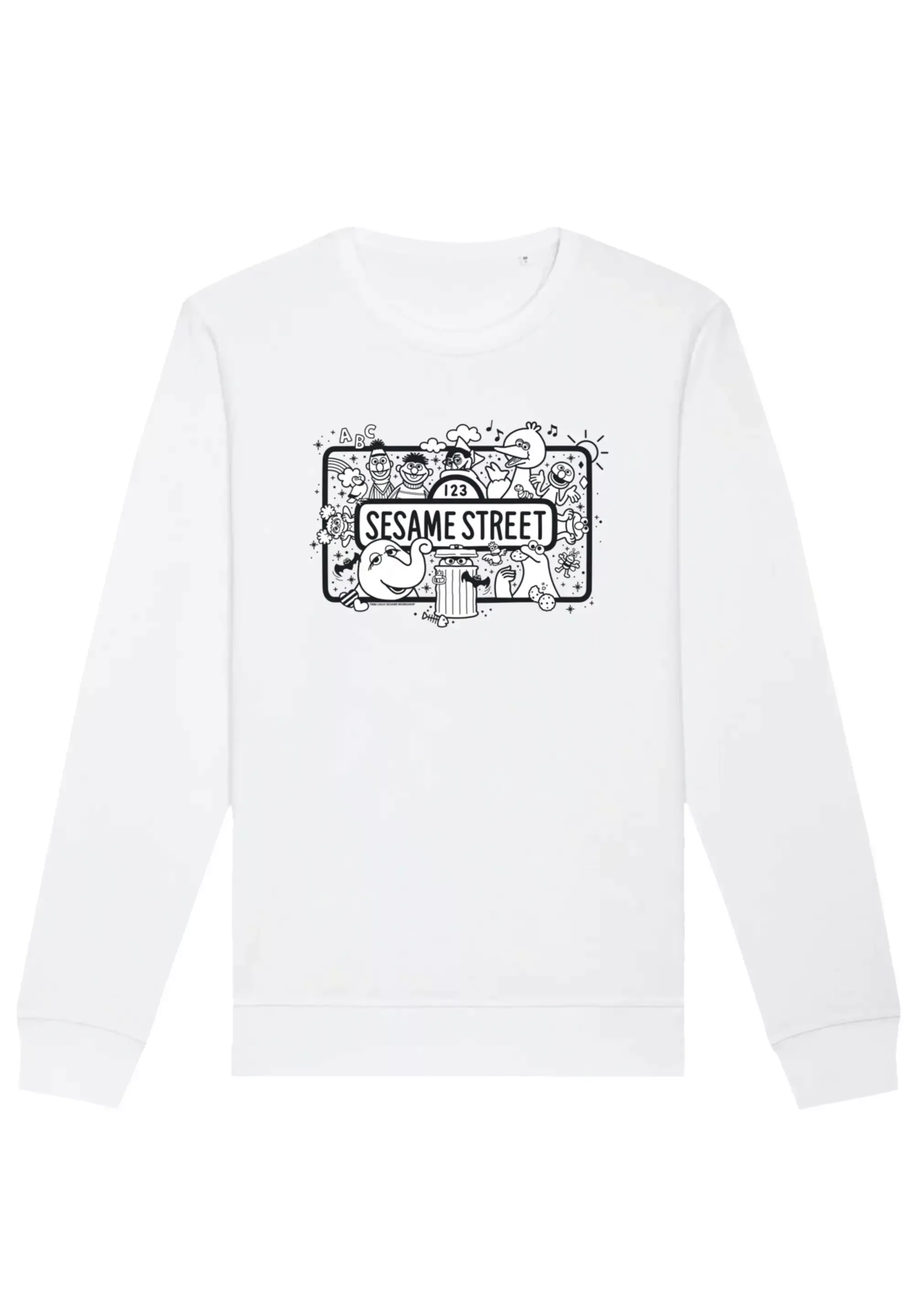 F4NT4STIC Sweatshirt "Sesamstraße Sesame Team", Premium Qualität,Nostalgie, günstig online kaufen