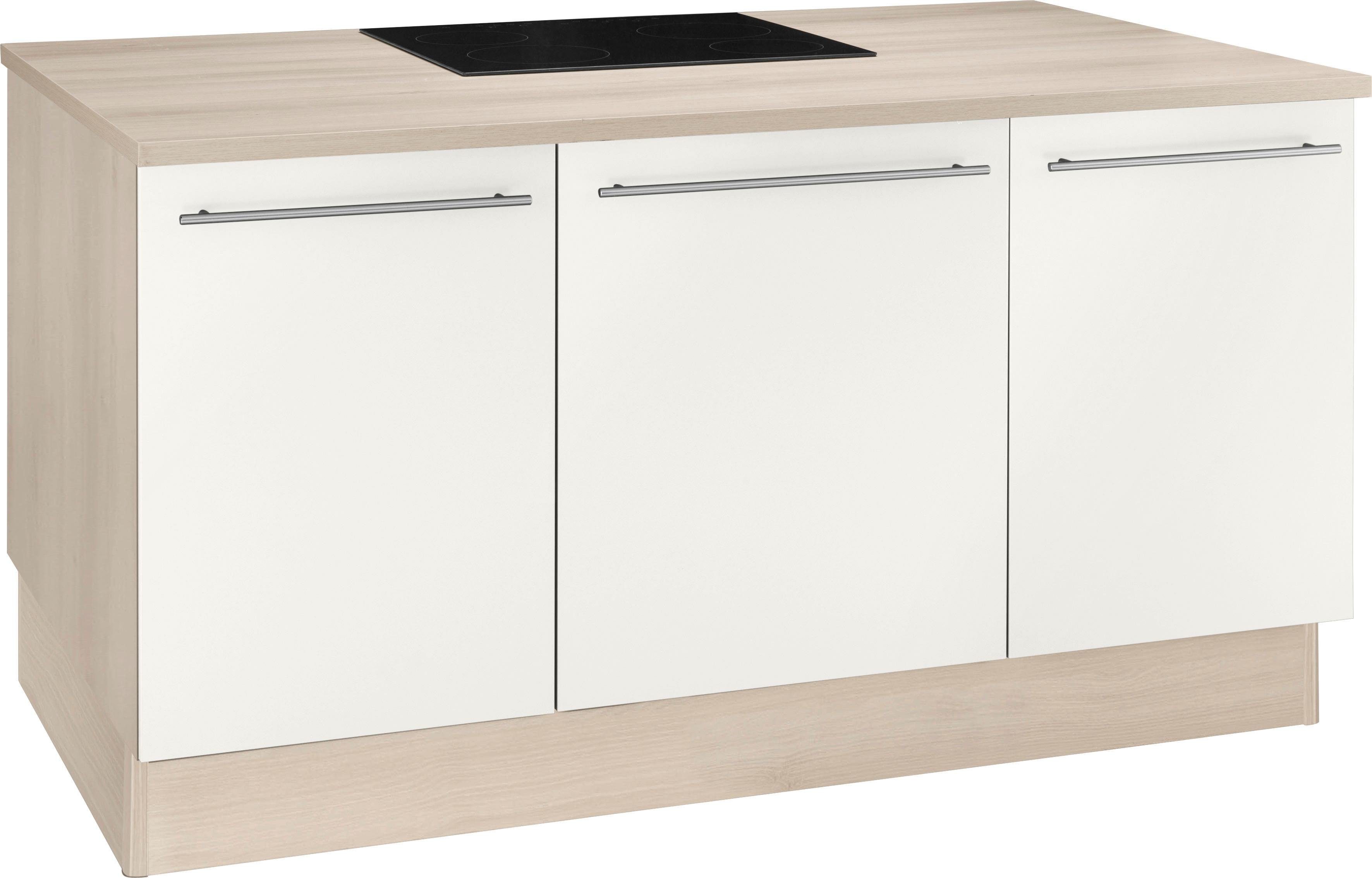 OPTIFIT Kücheninsel "Bern", Stellbreite 160x95 cm mit höhenverstellbaren Fü günstig online kaufen