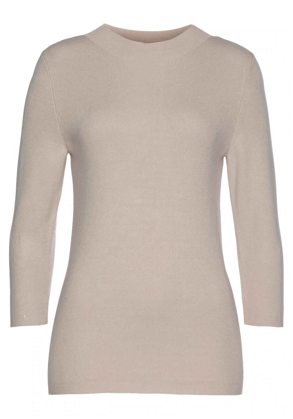 LASCANA 3/4 Arm-Pullover, in leichter Strickqualität, figurbetonter Strickp günstig online kaufen