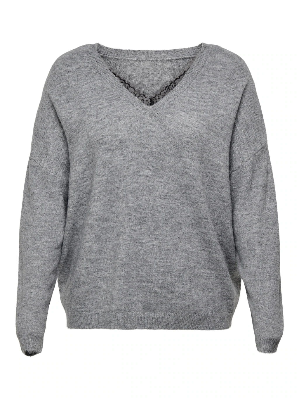 ONLY CARMAKOMA Strickpullover "CARMANIFESTA LS REVERS.PULLOVER KNT BF" günstig online kaufen