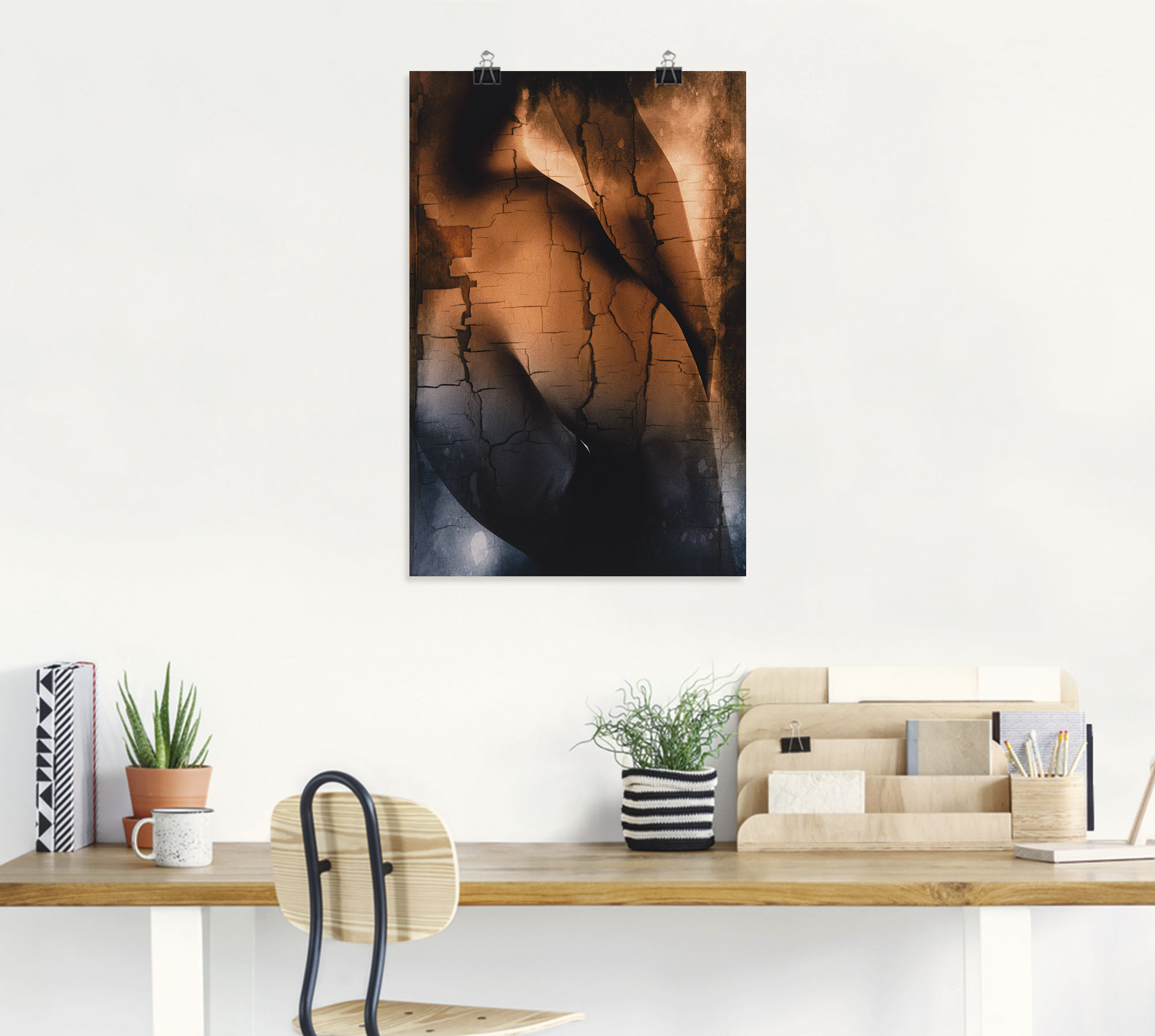Artland Poster "Erotische Kurven", Frau, (1 St.), als Alubild, Leinwandbild günstig online kaufen