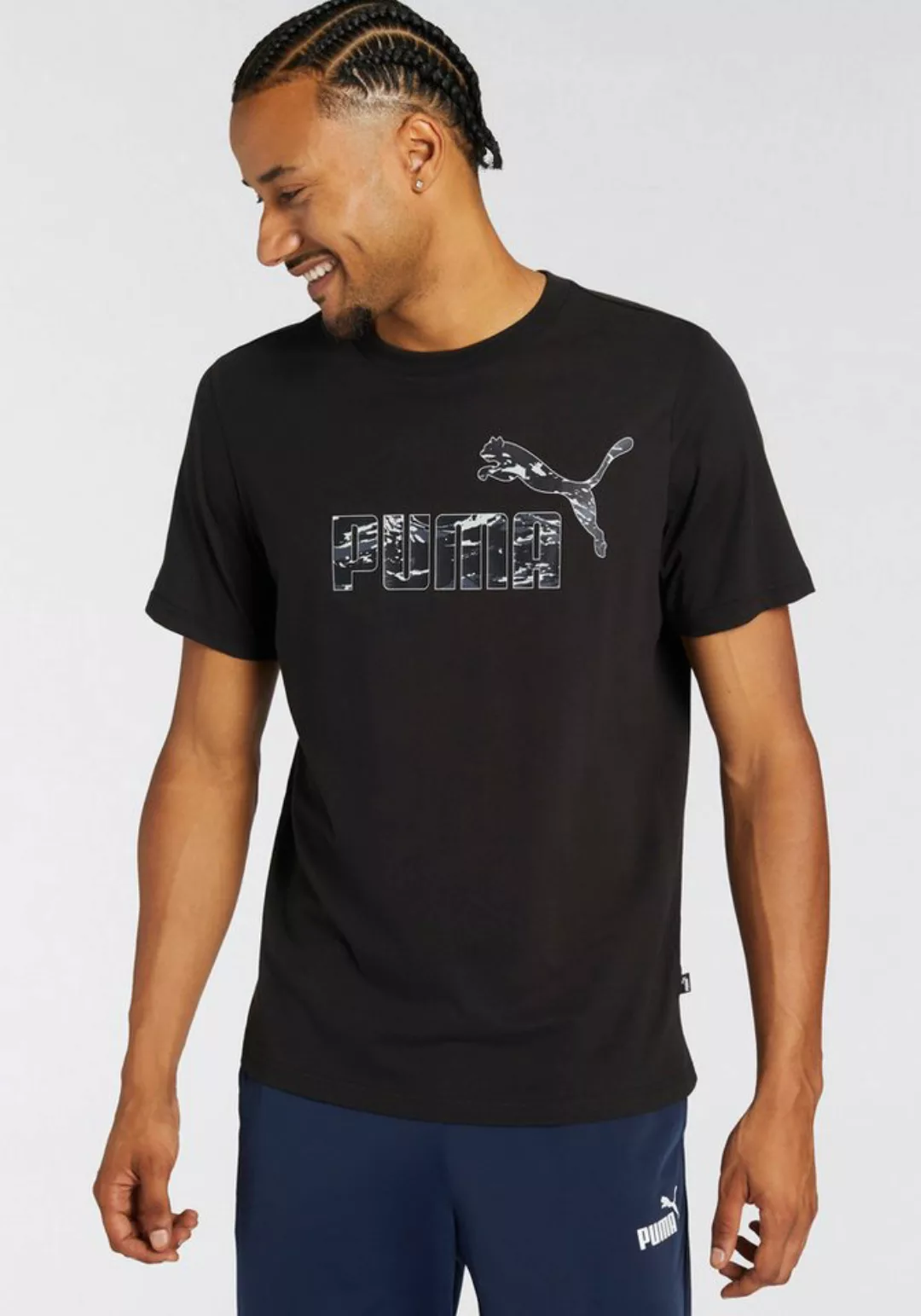 PUMA T-Shirt ESS+ CAMO GRAPHIC TEE günstig online kaufen