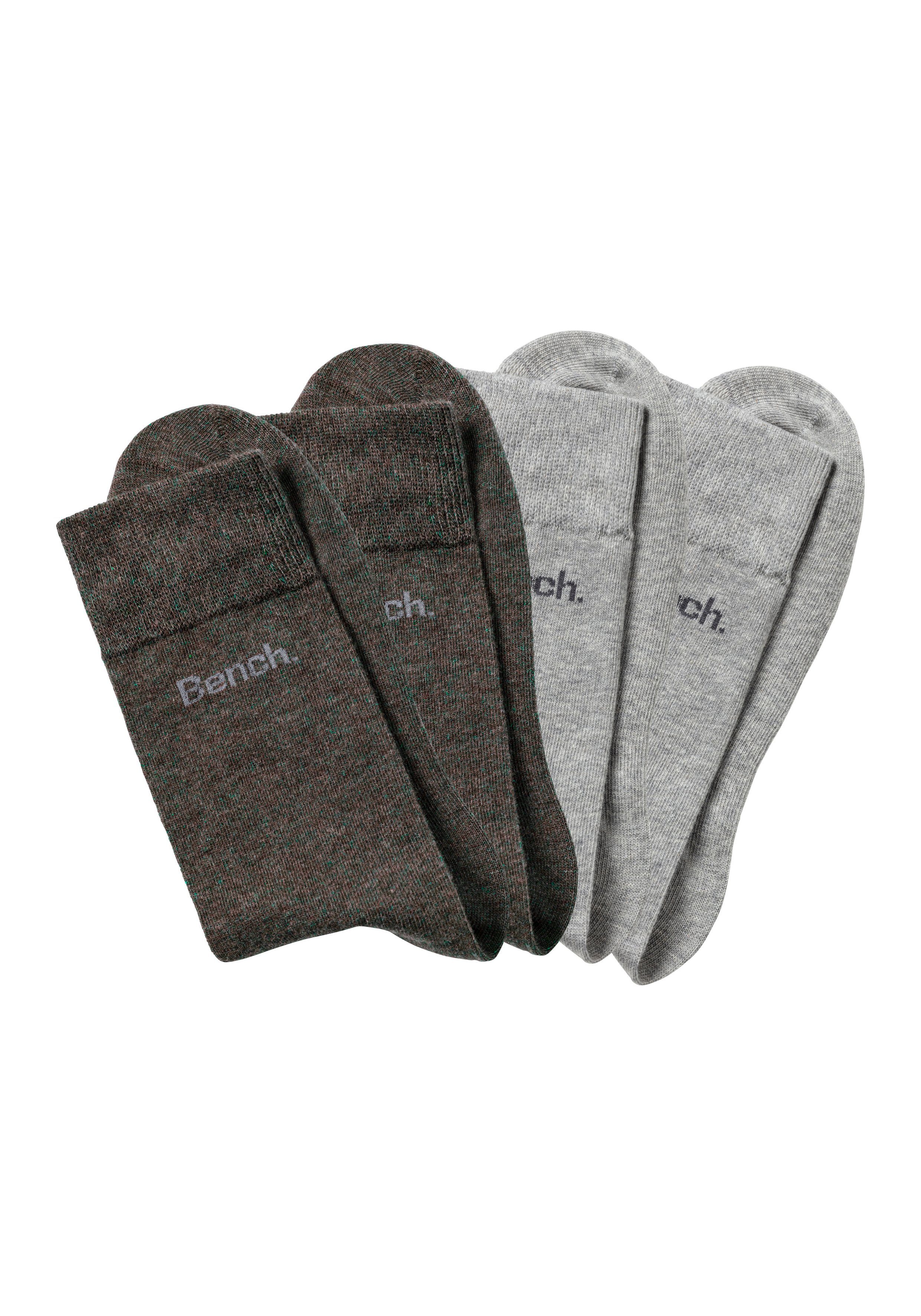 Bench. Basicsocken, (Packung, 4 Paar), in angenehm weicher Markenqualität günstig online kaufen