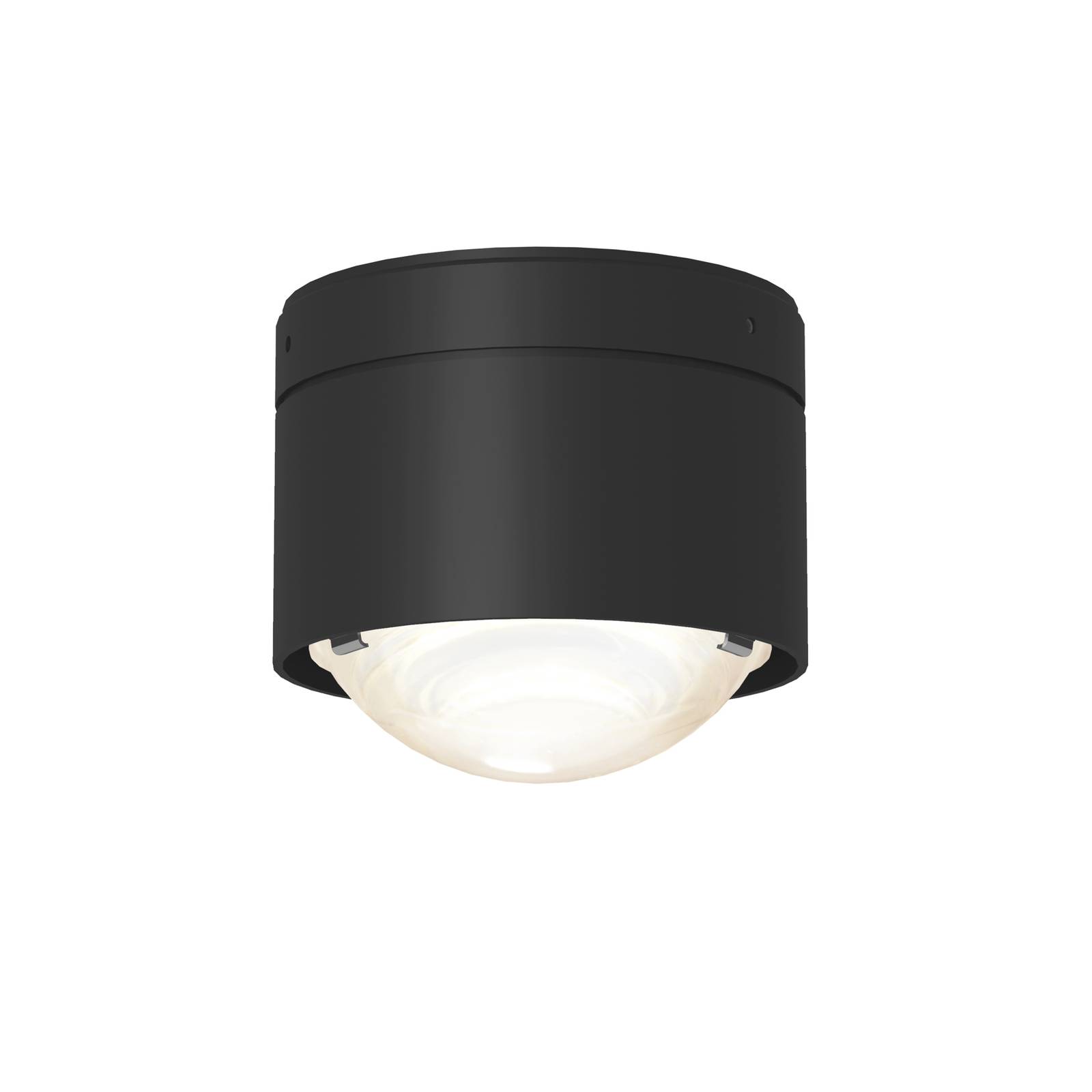 Puk! 80 One LED-Deckenspot Linse matt schwarz matt günstig online kaufen