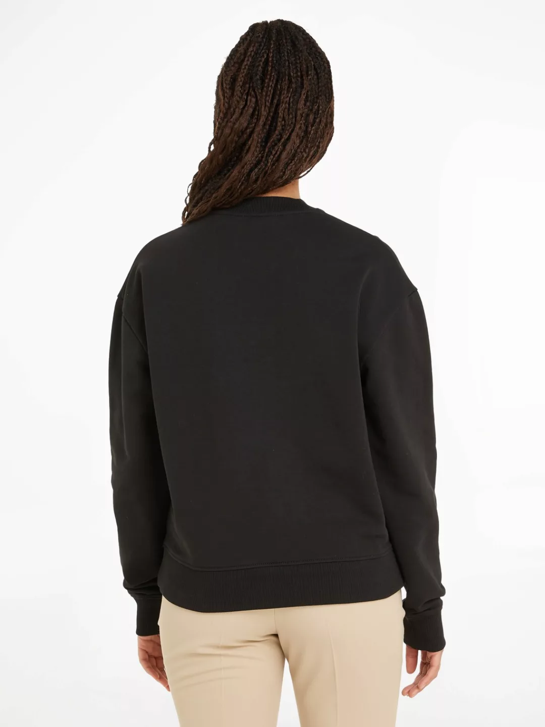 Calvin Klein Sweatshirt HERO LOGO SWEAT mit Calvin Klein Print auf der Brus günstig online kaufen