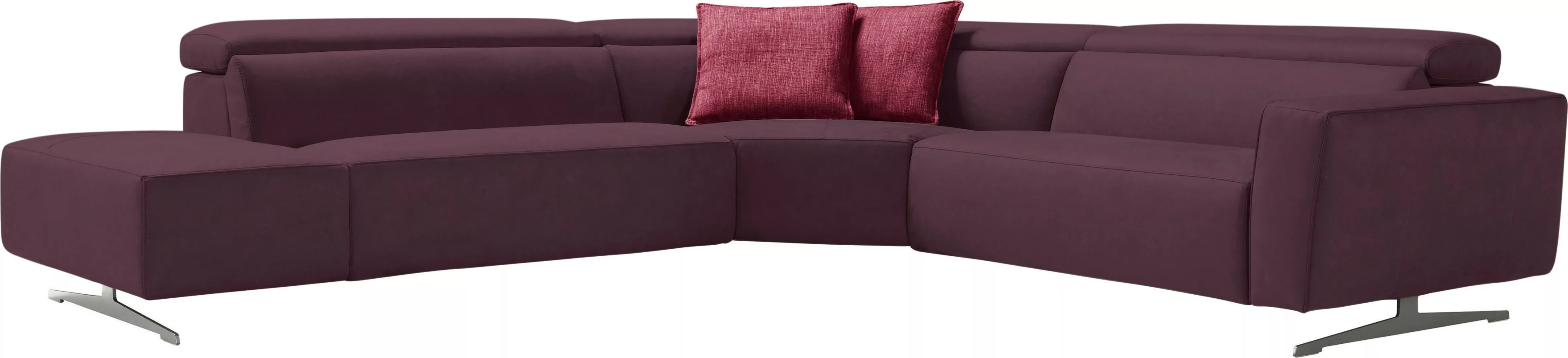 Egoitaliano Ecksofa »Stefanie-e, Designsofa der Extraklasse, bequem mit hoh günstig online kaufen