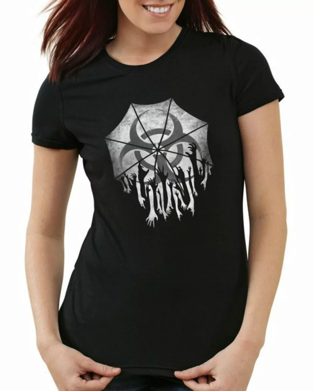 style3 T-Shirt Umbrella Zombie virus epidemie resident videospiel evil günstig online kaufen