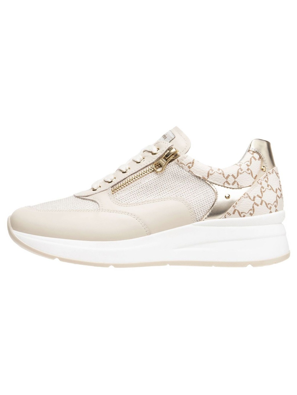 Nero Giardini Plateausneaker "Nero Giardini Sneaker Lederimitat/Textil" günstig online kaufen