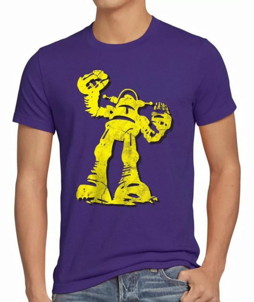 style3 T-Shirt Hero Robot Big Bang Sheldon TV Serie Roboter Cooper Comic Th günstig online kaufen