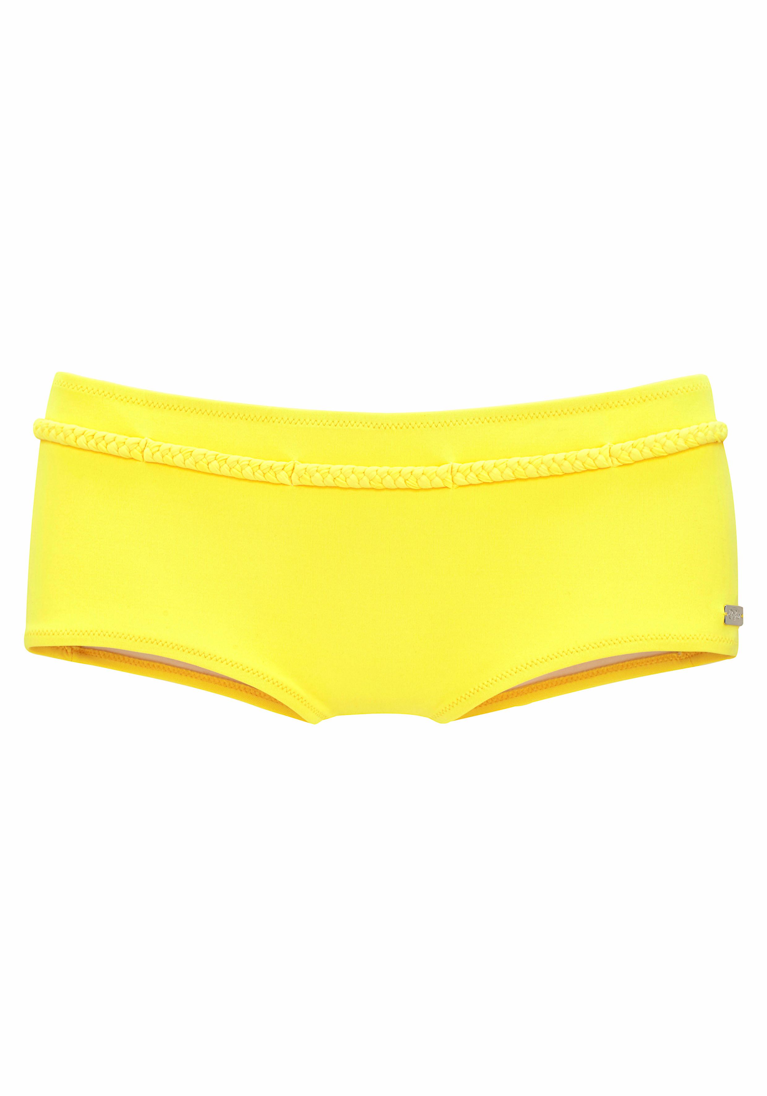Buffalo Bikini-Hotpants "Happy", mit geflochtenem Ziergürtel günstig online kaufen