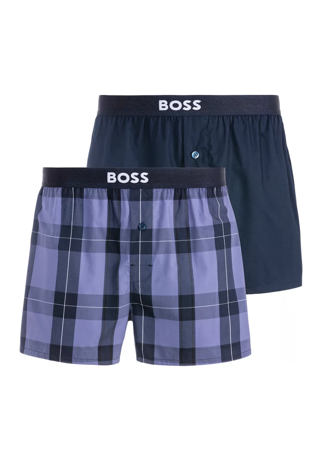 BOSS Boxershorts "2P Boxer Shorts EW 10251193 01", (Packung, 2 St., 2er), m günstig online kaufen