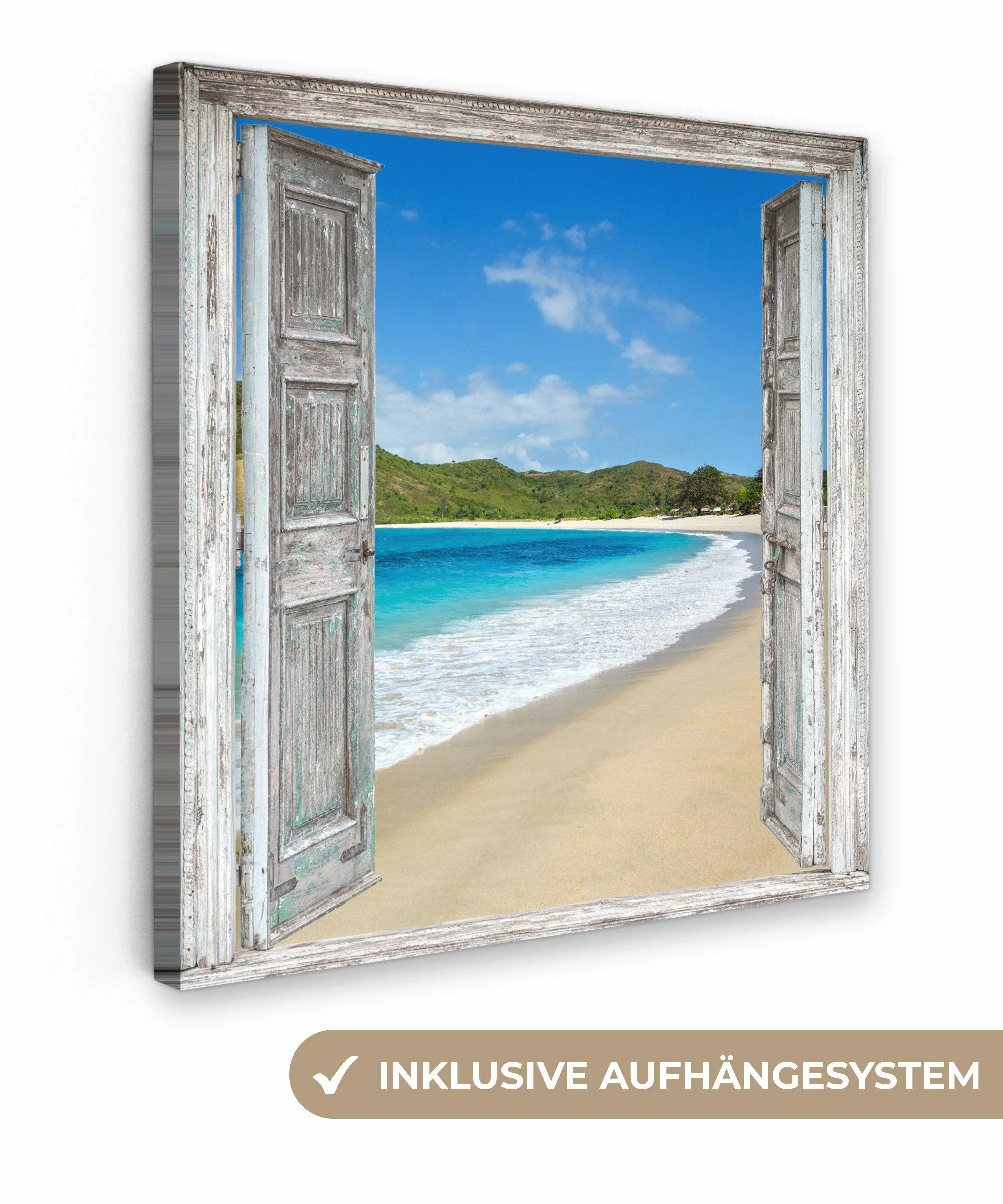 OneMillionCanvasses® Leinwandbild Meer - Tropen - günstig online kaufen
