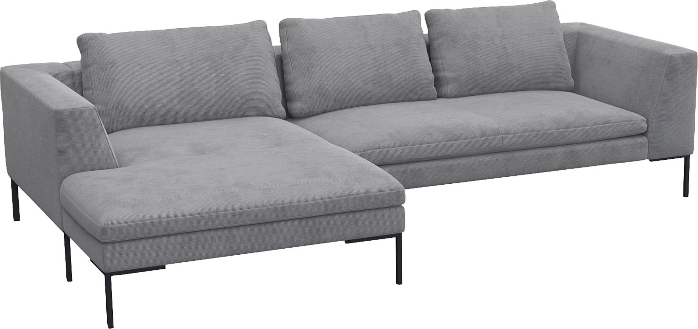 FLEXLUX Ecksofa "Loano, toller Sitzkomfort, L-Form", modernes Sofa, frei im günstig online kaufen