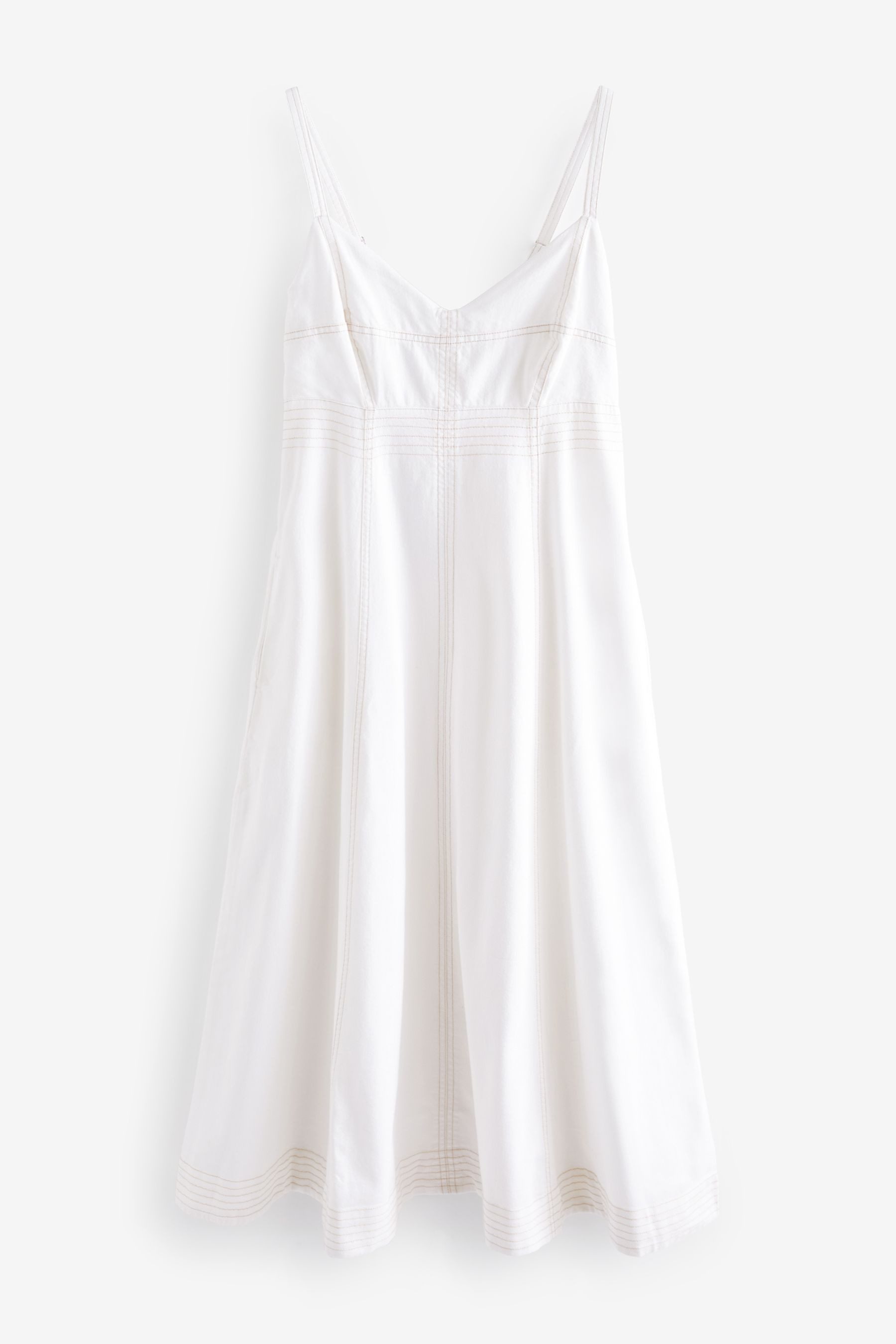 Next Midikleid Midi-Sommerkleid mit Trägern, Kurzgröße günstig online kaufen