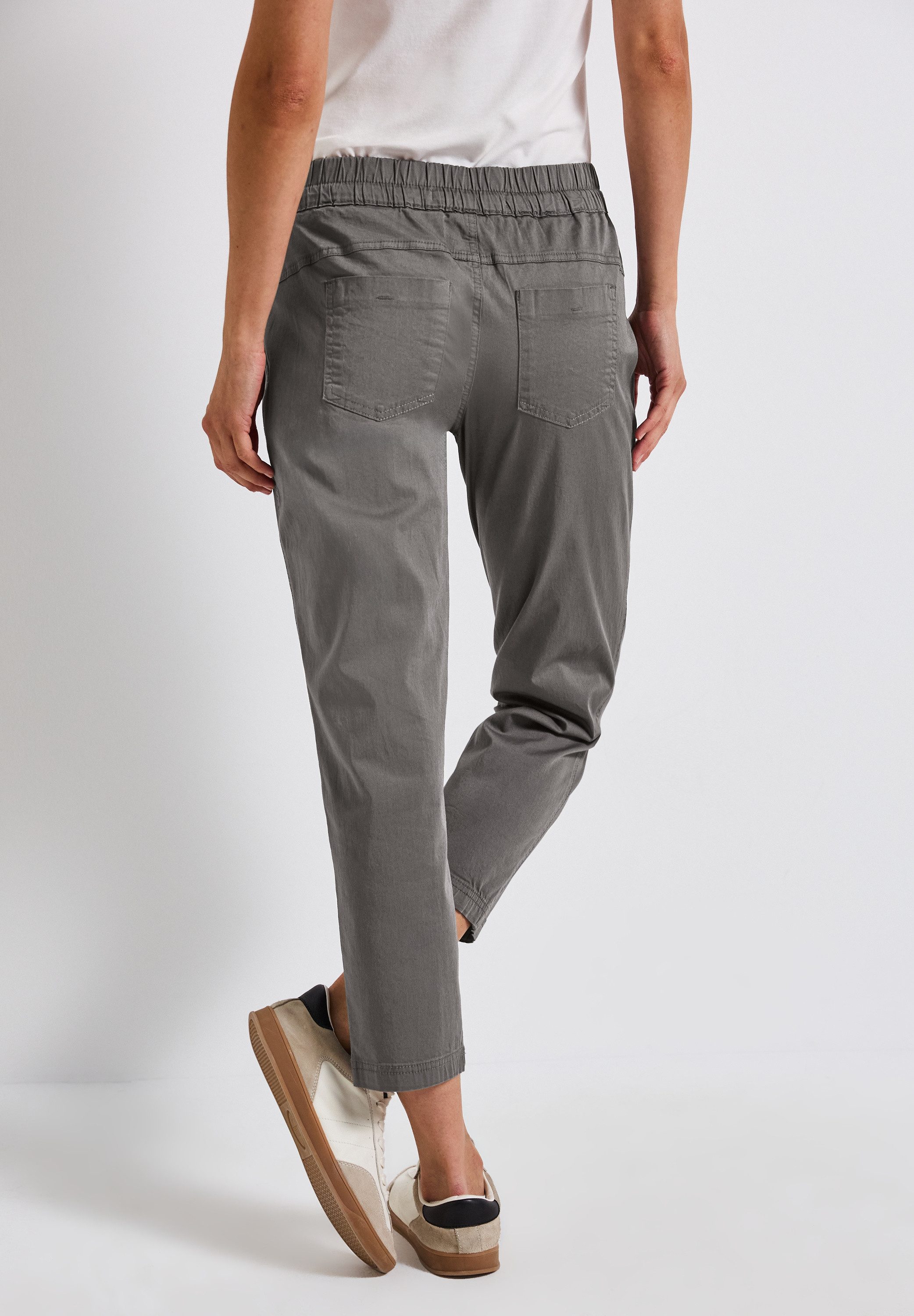 STREET ONE Röhrenhose, mit Elastikbund günstig online kaufen