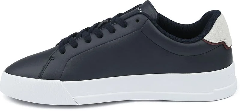 Tommy Hilfiger Sneaker Leather Court Navy - Größe 41 günstig online kaufen