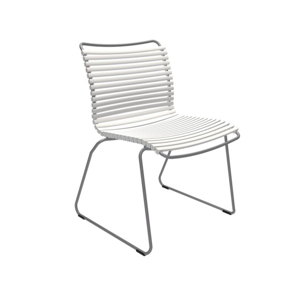 Outdoor Stuhl Click ohne Armlehne weiß günstig online kaufen