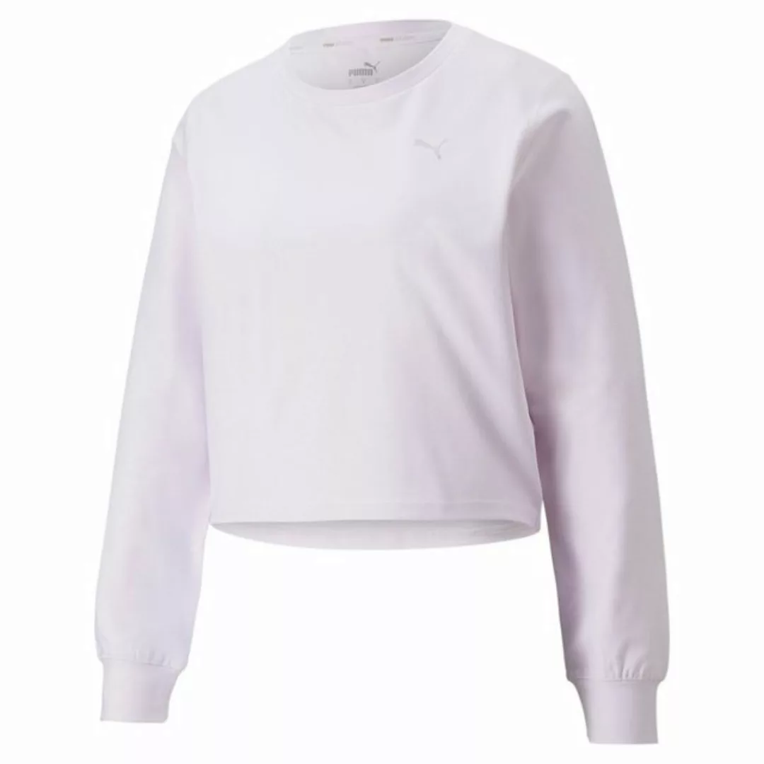 PUMA Fleecepullover Puma Damen Pullover STUDIO YOGINI TREND SWEATSHIRT 5215 günstig online kaufen