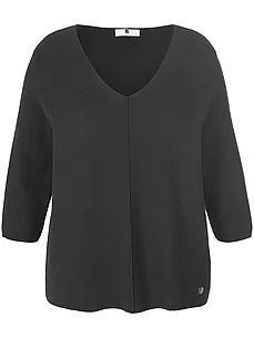 Pullover 3/4-Arm Anna Aura schwarz günstig online kaufen