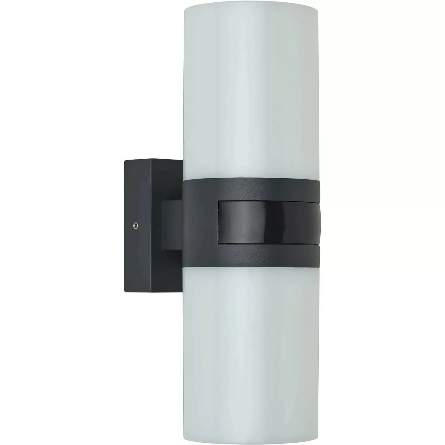 Oktaplex Außenlampe mit Sensor Peru Aluminium Außenleuchte 20W 1900lm Warmw günstig online kaufen