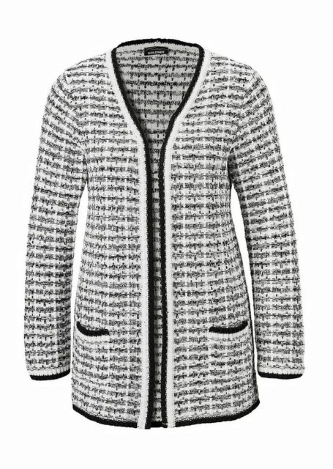 GOLDNER Strickjacke Strickjacke mit V-Ausschnitt günstig online kaufen