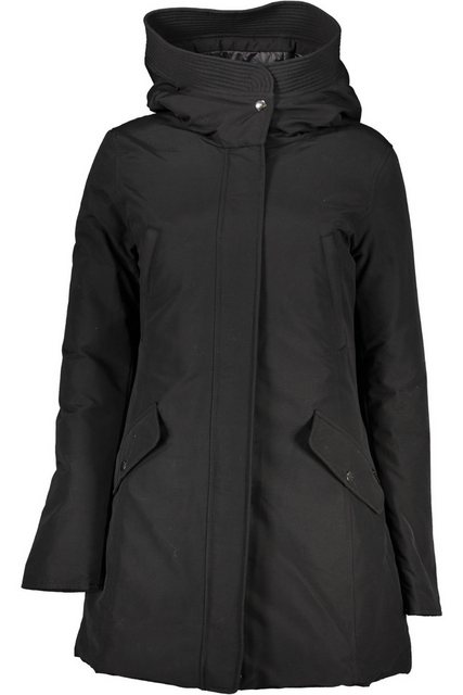 WOOLRICH Outdoorjacke Damenjacke Schwarz: Eleganter Parka mit Kapuze und Ta günstig online kaufen