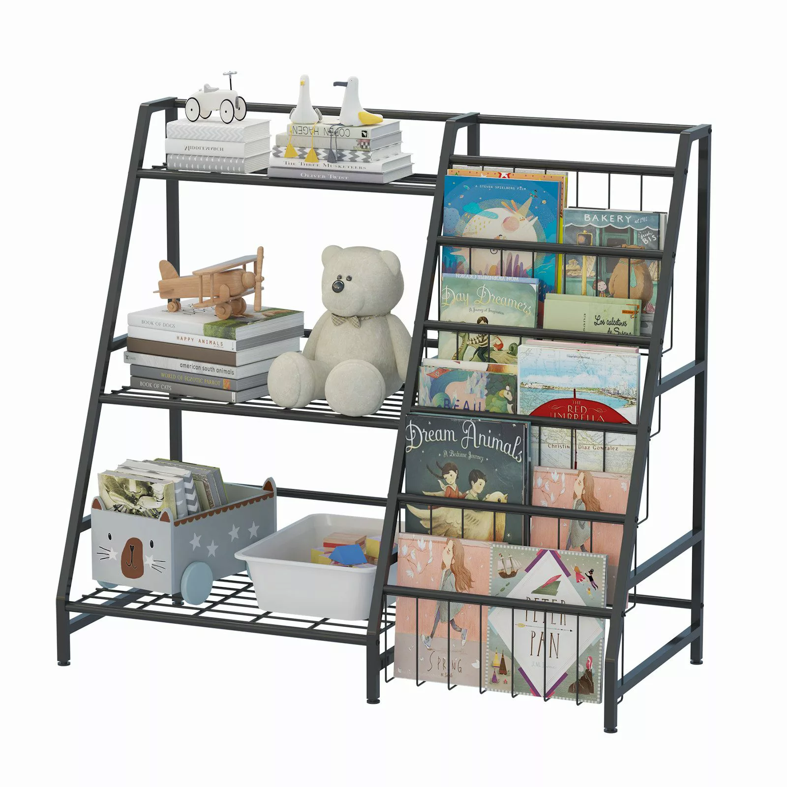 radelldar Kinderregal Bücherregal Kinder Metall mit günstig online kaufen