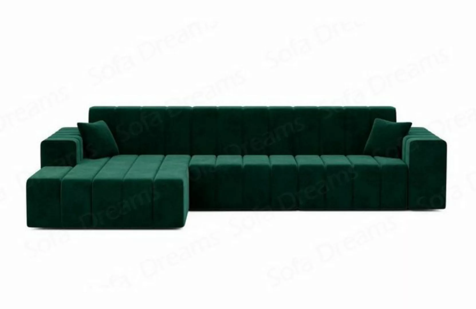 Sofa Dreams Ecksofa Stoffsofa Polster Couch Ecksofa Gran Canaria L kurz Sof günstig online kaufen